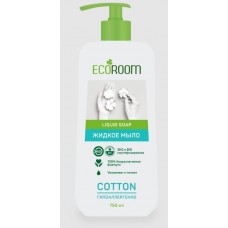 ECOROOM Мыло жидкое Хлопок 500мл